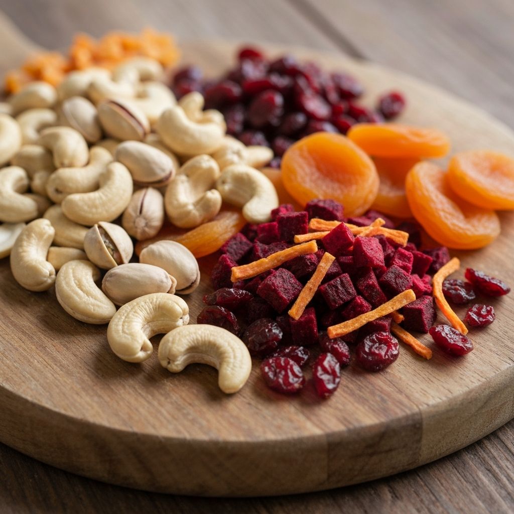 Gesunde Snacks für unterwegs